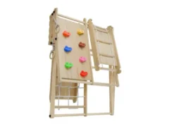 Klettergerüst für Kinder mit Rutsche