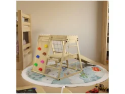 Klettergerüst für Kinder mit Rutsche