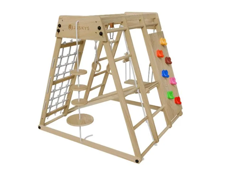 Klettergerüst für Kinder mit Rutsche