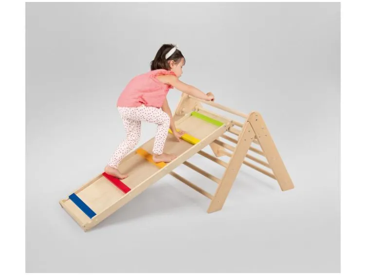 Kletterleiter und Rutsche, 2in1