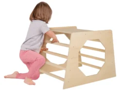 Kletterwürfel, aus Holz