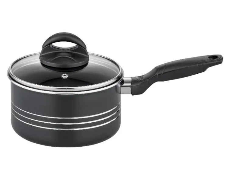 Kochtopf-Set Milano Nero, 15-teilig, Aluminium