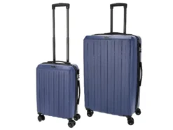 Koffer-Set: Hardcase-Reisekoffer L (86 L) & Handgepäck-Koffer S (30 L)