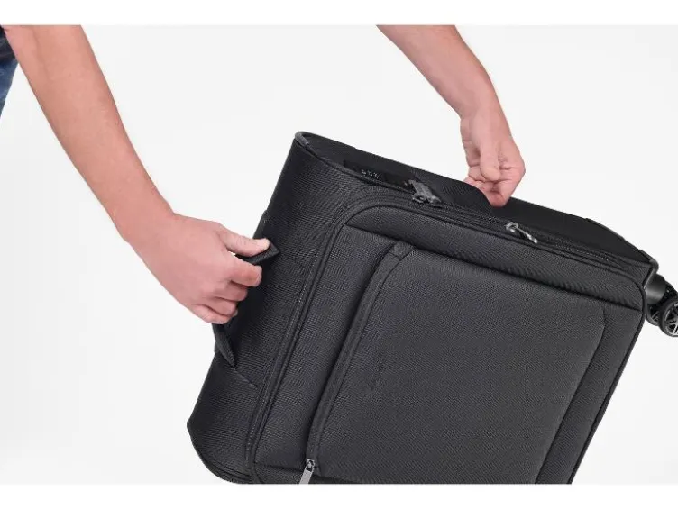 Koffer, Softcase, Handgepäck, S, 35/40 L, erweiterbar