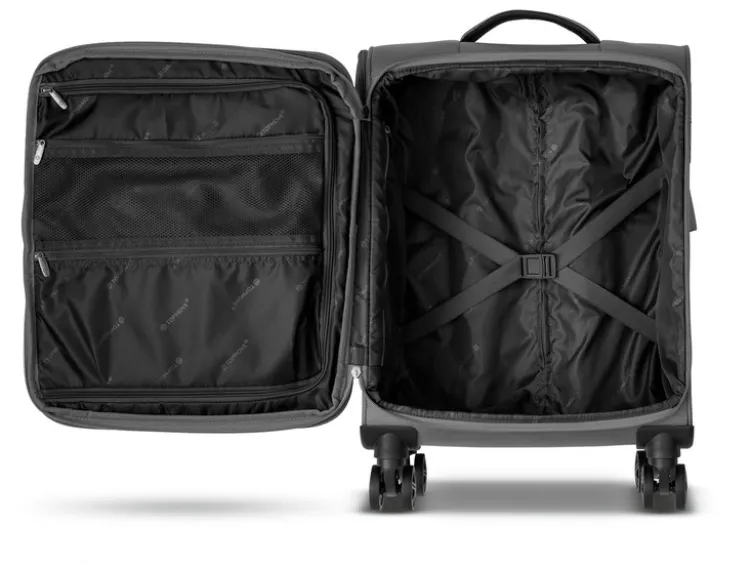 Koffer, Softcase, Handgepäck, S, 35/40 L, erweiterbar