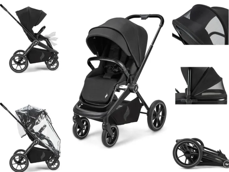 Kombi-Kinderwagen »Vamos«, mit Gummirädern