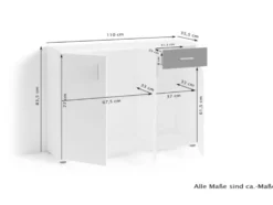 Kommode »Jakob«, auch als Sideboard verwendbar