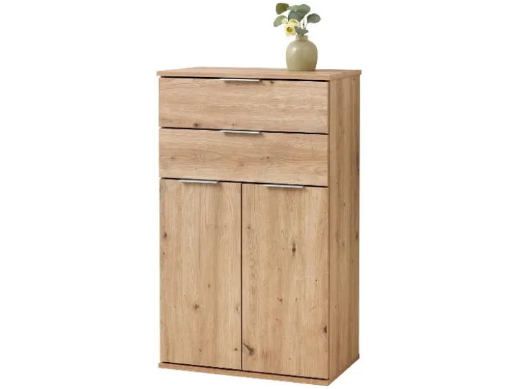 Kommode mit 2 Schubkästen und 2 Türen