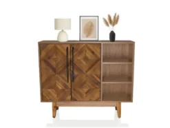 Kommode SANTJAGO WOOD massiv Braun