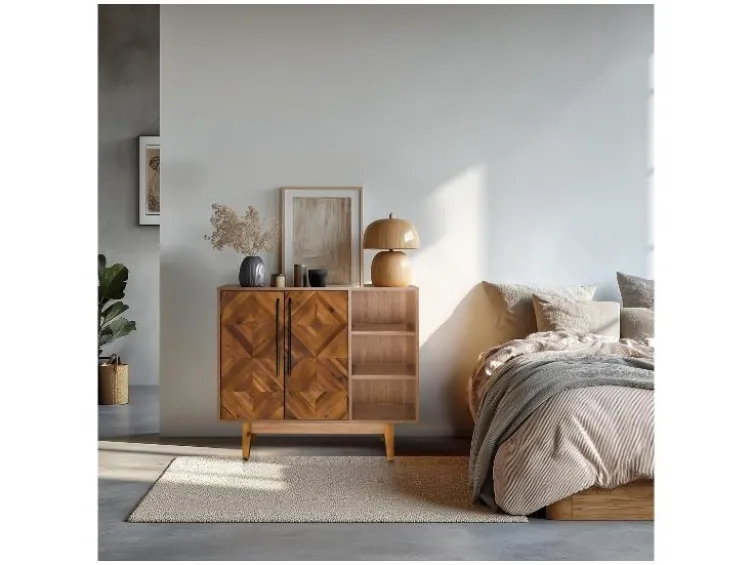 Kommode SANTJAGO WOOD massiv Braun