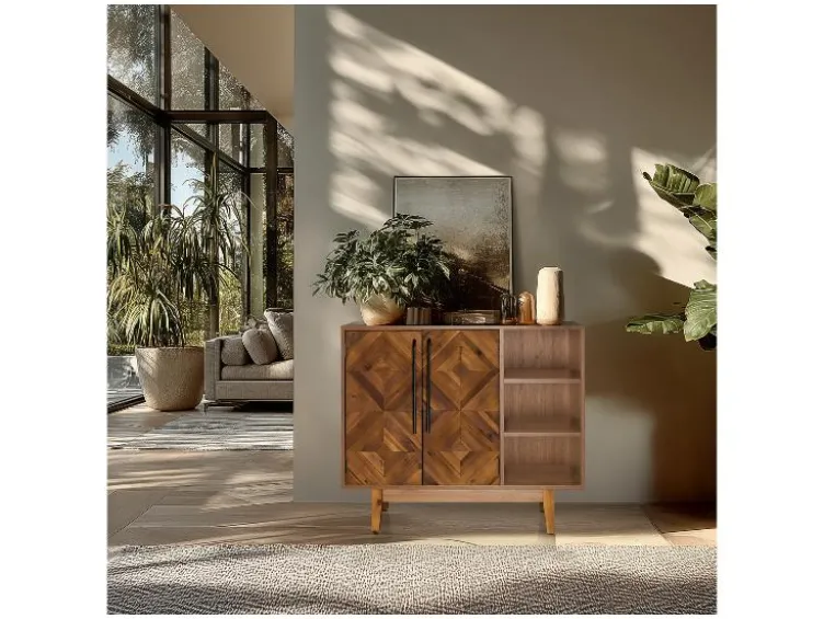 Kommode SANTJAGO WOOD massiv Braun