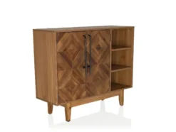Kommode SANTJAGO WOOD massiv Braun