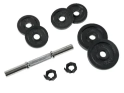 Kurzhantel-Set, 10 kg, 9-teilig