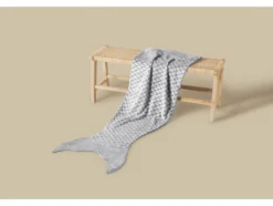 Kuscheldecke Meerjungfrau 60 x 180 cm