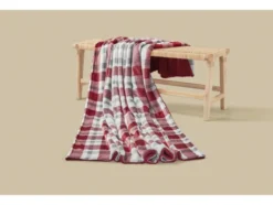 Kuscheldecke mit Teddyfleece
