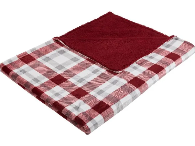 Kuscheldecke mit Teddyfleece