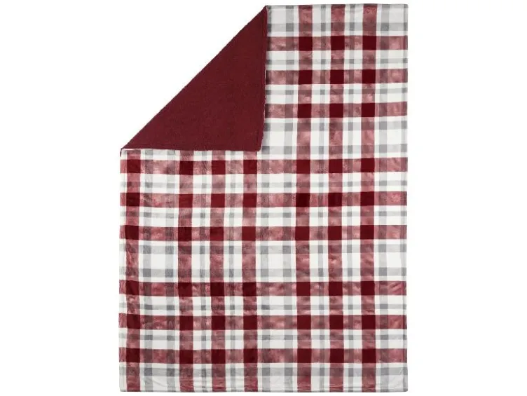 Kuscheldecke mit Teddyfleece