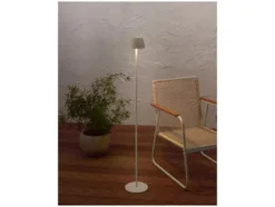 LED-Akku-Stehleuchte, USB und Touch-Dimmer