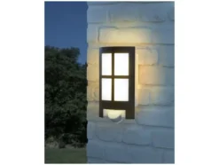 LED-Außenleuchte, mit warmweißem Licht