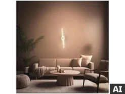 LED Deckenleuchte mit Eckprofil