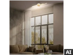 LED Deckenleuchte mit Eckprofil