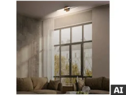 LED Deckenleuchte mit Eckprofil