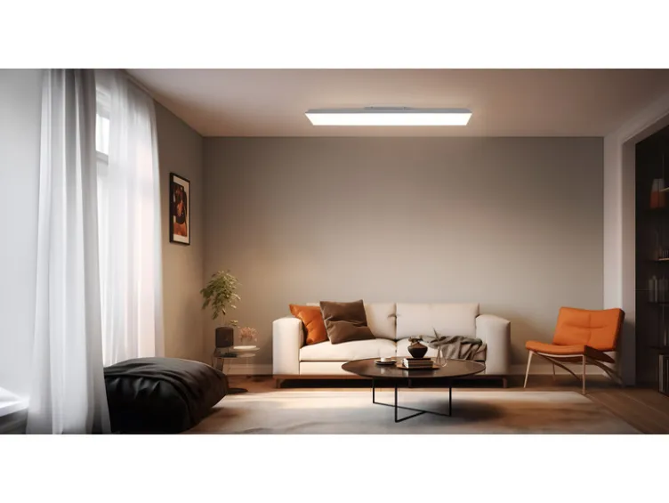 LED-Deckenpanel, Warmweiß bis Kaltweiß