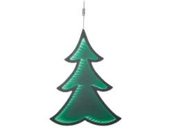 LED-Dekoration mit weihnachtsmotiv