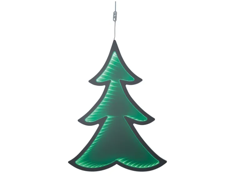 LED-Dekoration mit weihnachtsmotiv