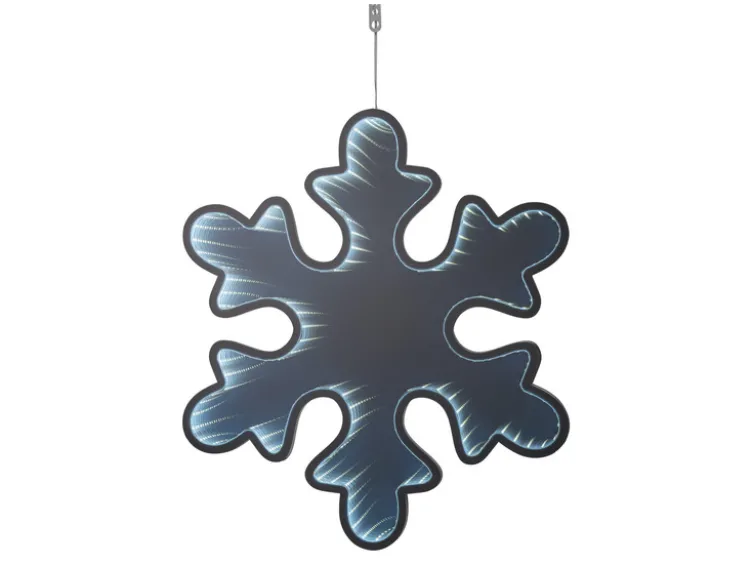 LED-Dekoration mit weihnachtsmotiv