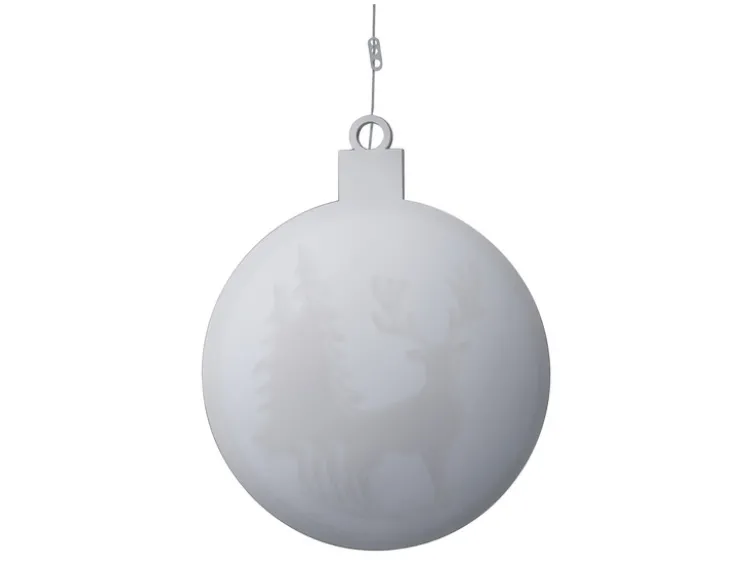 LED-Dekoration mit weihnachtsmotiv