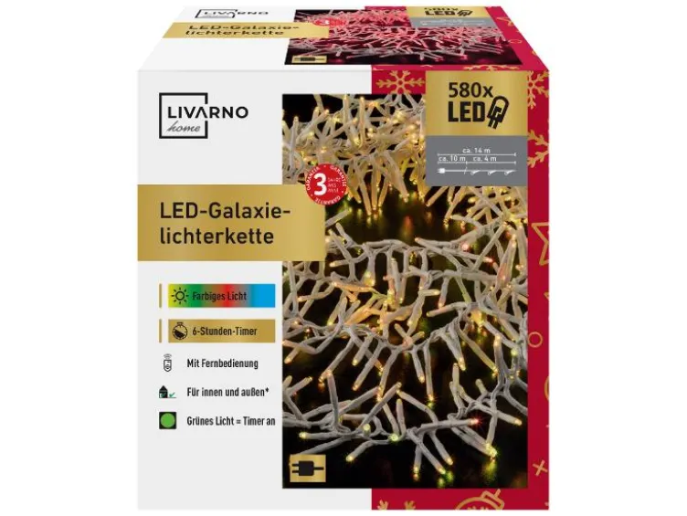 LED-Galaxielichterkette