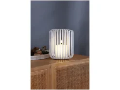 LED-Kerzenlaterne mit Flackereffekt