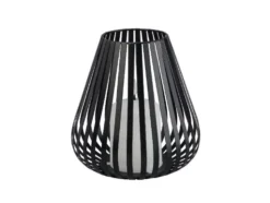 LED-Kerzenlaterne mit Flackereffekt