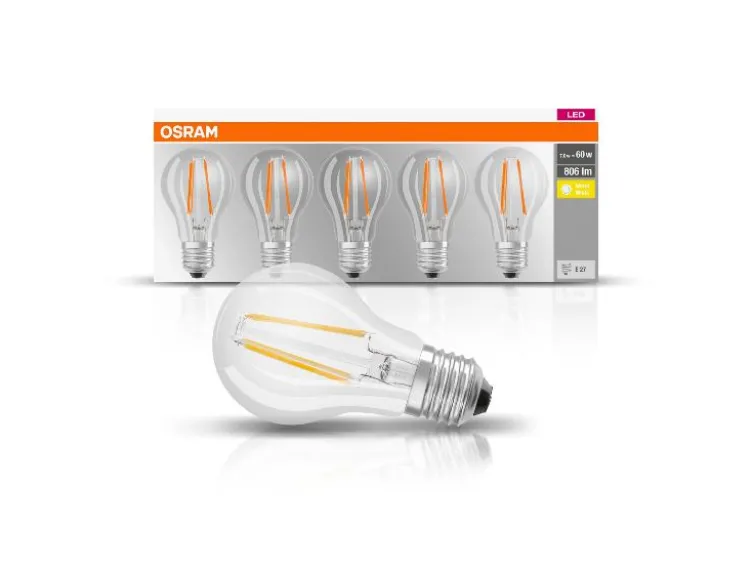 LED-Leuchtmittel »Base Classic«, 5 Stück