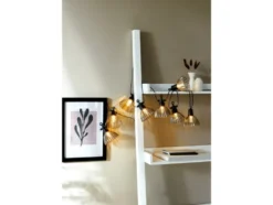 LED-Lichterkette, 8 Lampenschirmen