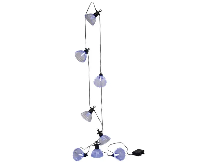 LED-Lichterkette, 8 Lampenschirmen