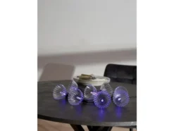 LED-Lichterkette, 8 Lampenschirmen