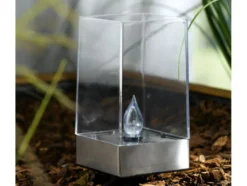 LED-Solarfackel, mit realistischem Flackereffekt