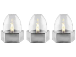 LED Solarleuchten / Tischleuchten, 3 Stück