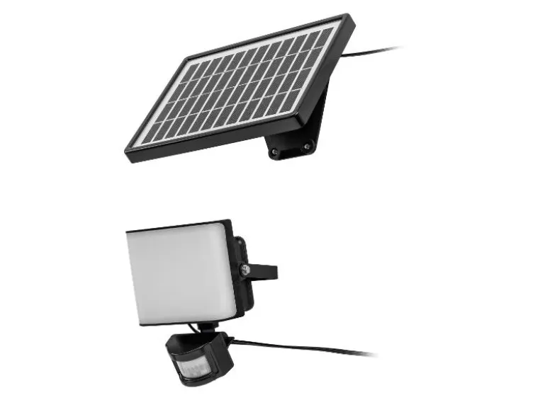 LED-Solarstrahler mit Bewegungsmelder