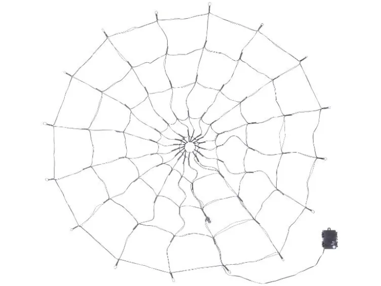 LED-Spinnennetz