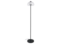 LED-Stehleuchte, Lampenschirm aus hochwertigem Glas
