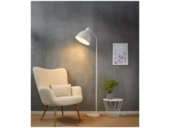 LED-Stehleuchte, mit kippbarem Leuchtschirm