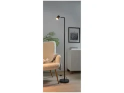 LED-Stehleuchte, mit neig- und schwenkbarem Kopf