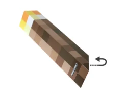 LED Tischlampe / Fackel, mit Wandhalterung