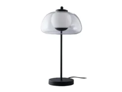 LED-Tischleuchte, Lampenschirm aus hochwertigem Glas