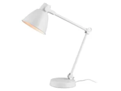LED-Tischleuchte, mit neigbarem Federgelenk-Arm