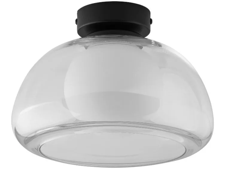 LED-Wand- und Deckenleuchte, Lampenschirm aus hochwertigem Glas