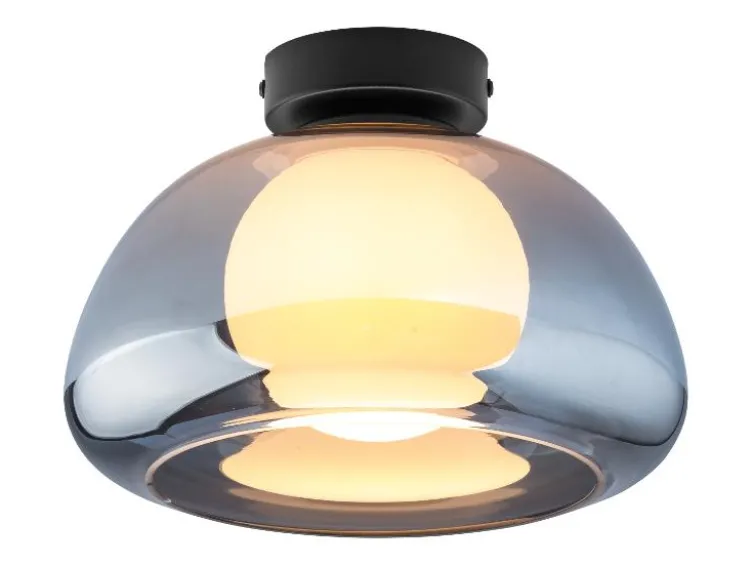 LED-Wand- und Deckenleuchte, Lampenschirm aus hochwertigem Glas